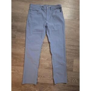 Desert Dunes Tech Stretch Performance Mens 34x32 Chino Pants Sky Blue
